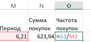 RFM анализ в Excel